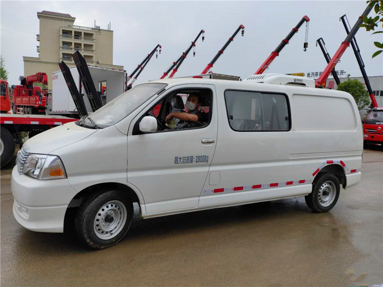 國六金杯新快運(yùn)雙排冷藏車