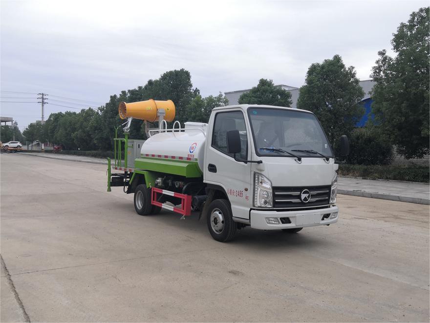 2噸霧炮車-凱馬藍牌國六2立方霧炮噴霧車廠家價格