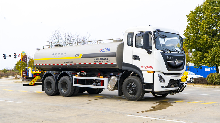 20方 25噸東風(fēng)天龍后八輪灑水車(chē)凱力新款做工